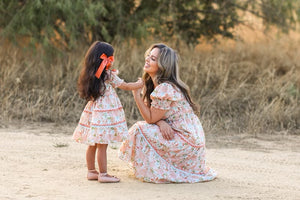 Fall Floral Mommy and Me Child’s Dress *Pre~Order*