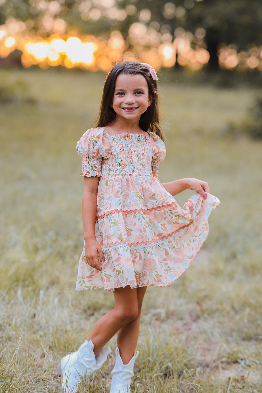 Fall Floral Mommy and Me Child’s Dress *Pre~Order*