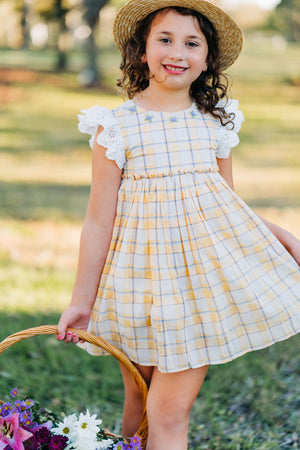 Daffodil Dress with Bloomers Set