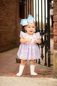 Pink & Boo Skirted Romper *Limited Pre~Order*