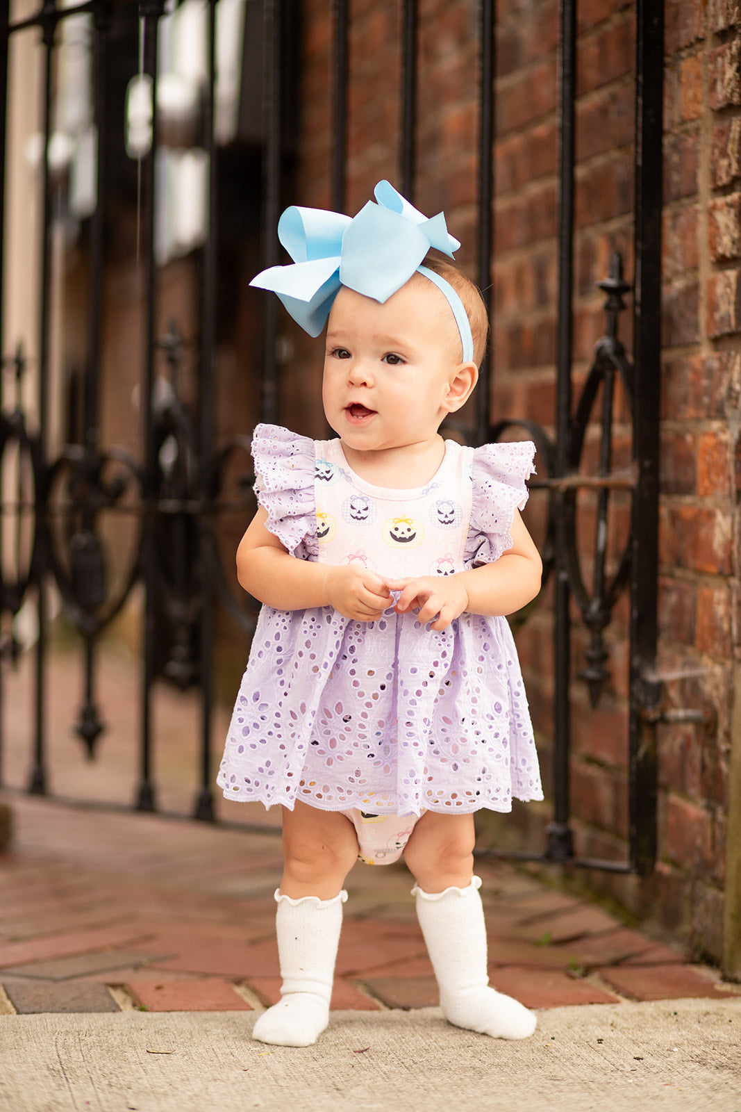 Pink & Boo Skirted Romper *Limited Pre~Order*