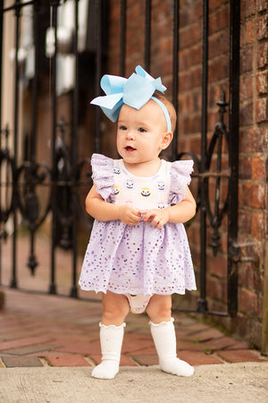 Pink & Boo Skirted Romper *Limited Pre~Order*