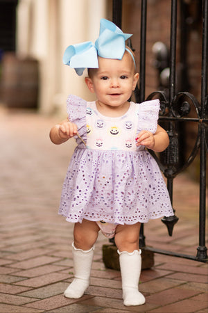 Pink & Boo Skirted Romper *Limited Pre~Order*