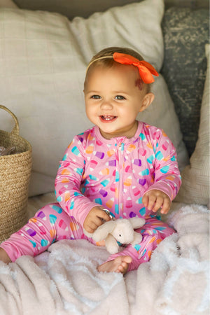 Bamboo Candy Corn Layette