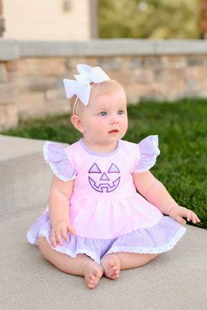 Jack~O~Lantern Ruffle Bloomer Set