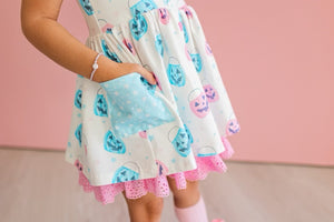 Pink & Boo! Three Piece Set with Bloomers & Pants *Limited Pre~Order*