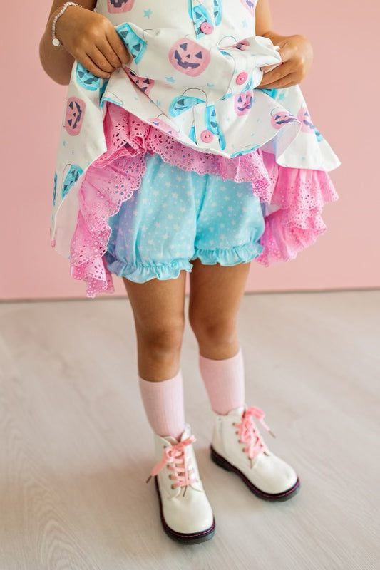 Pink & Boo! Three Piece Set with Bloomers & Pants *Limited Pre~Order*