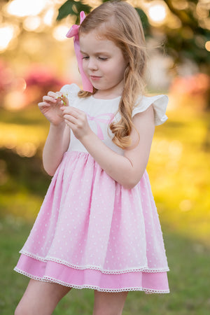 Single Bow Dress with Bloomers