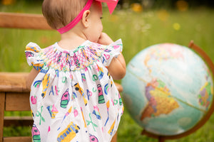 “Preschool Prep” Smocked Bubble