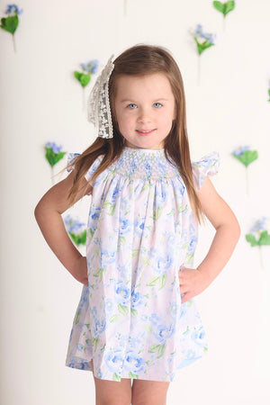 Morning Glory Smocked Floral Bloomer Set *Ready to Ship!*