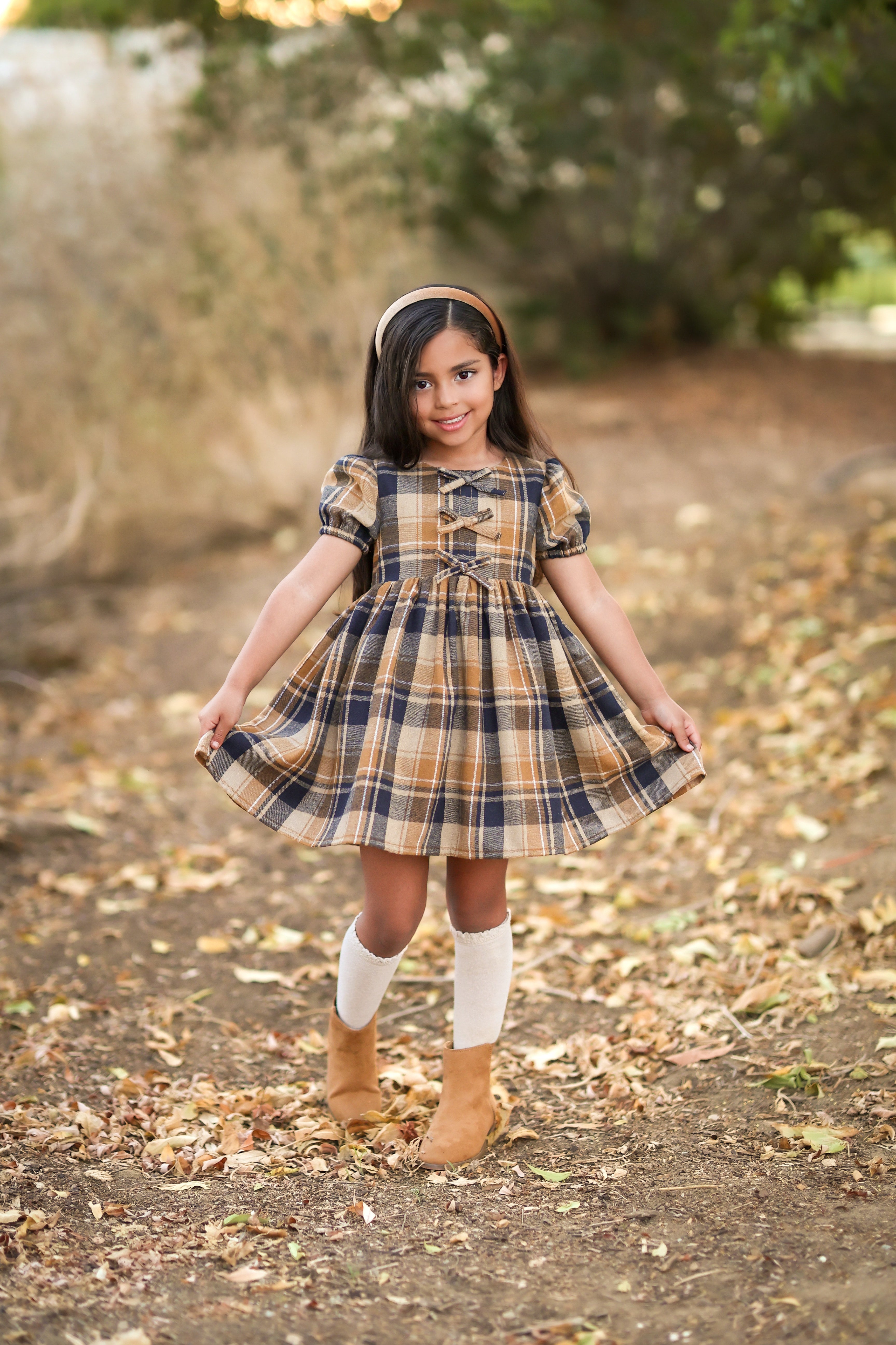 Thankful Plaid Dress