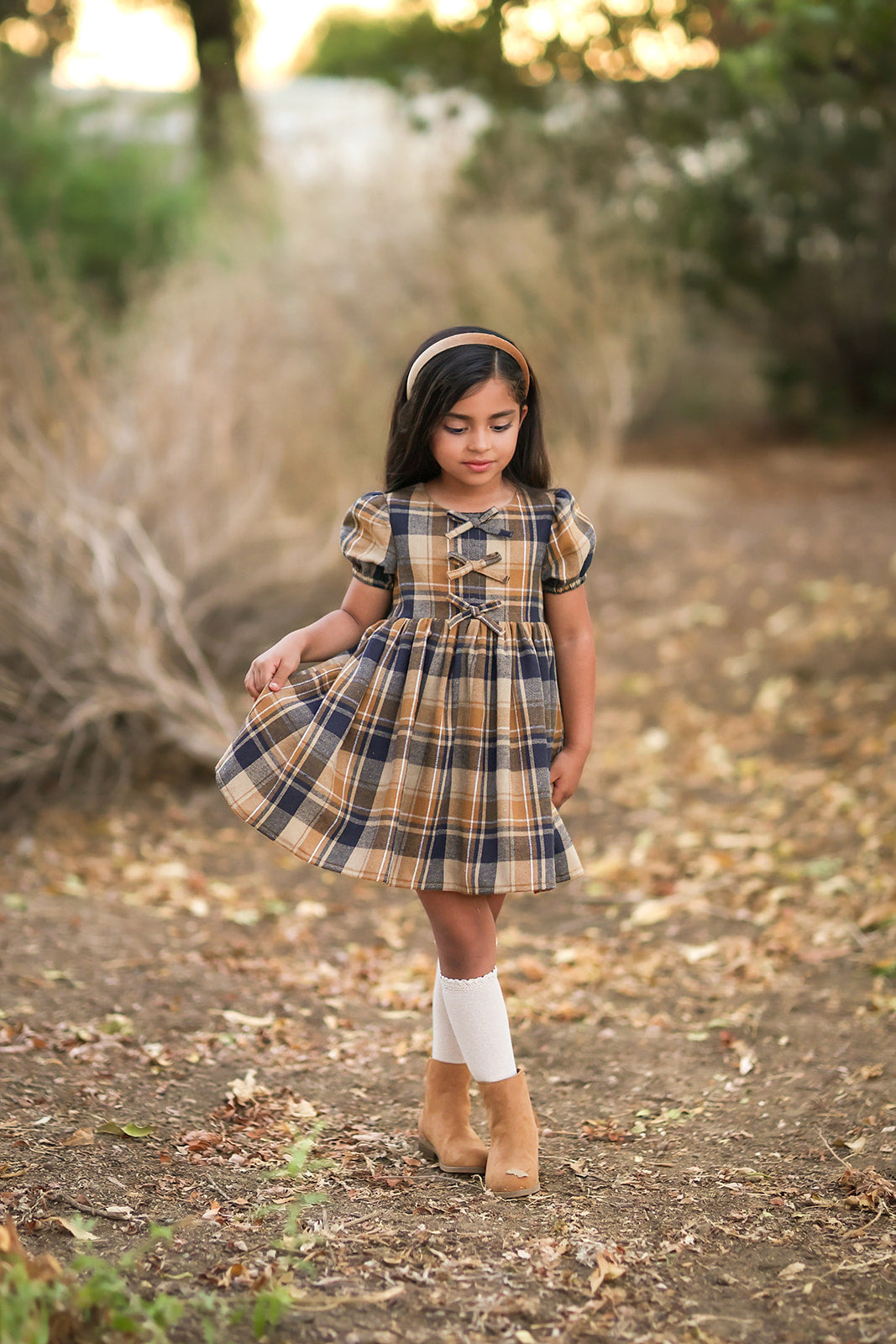 Thankful Plaid Dress