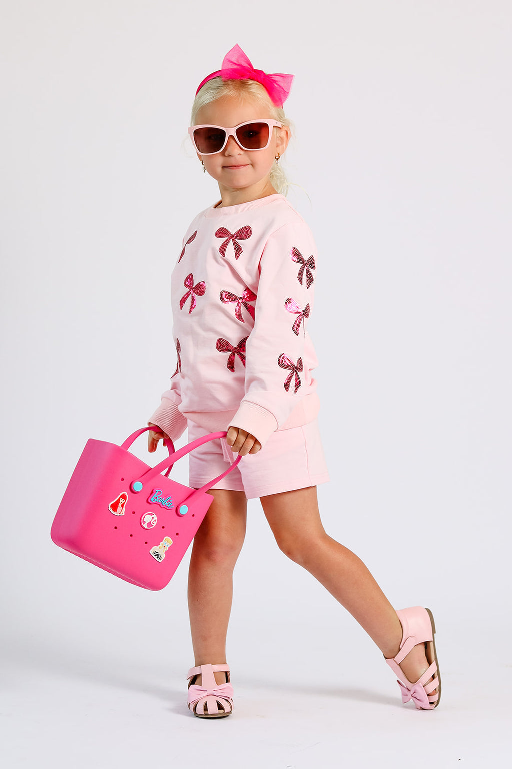 Sequin Bow Sweat Set *Pre~Order*