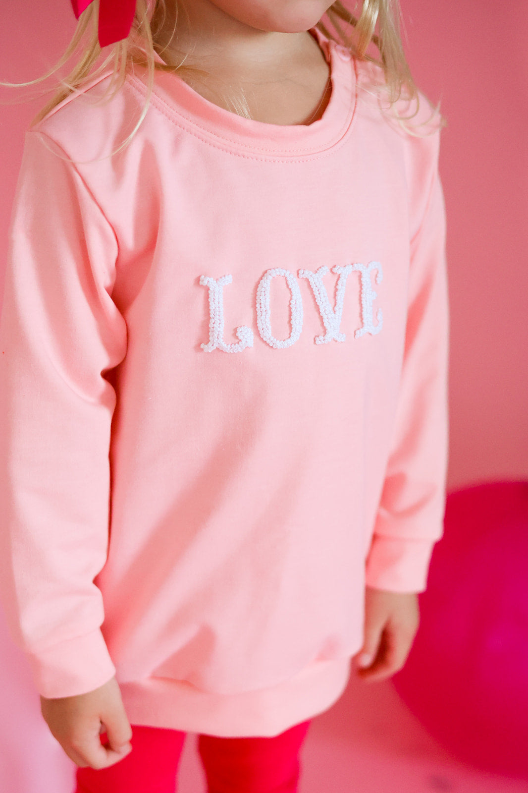 LOVE lightweight child sweatshirt