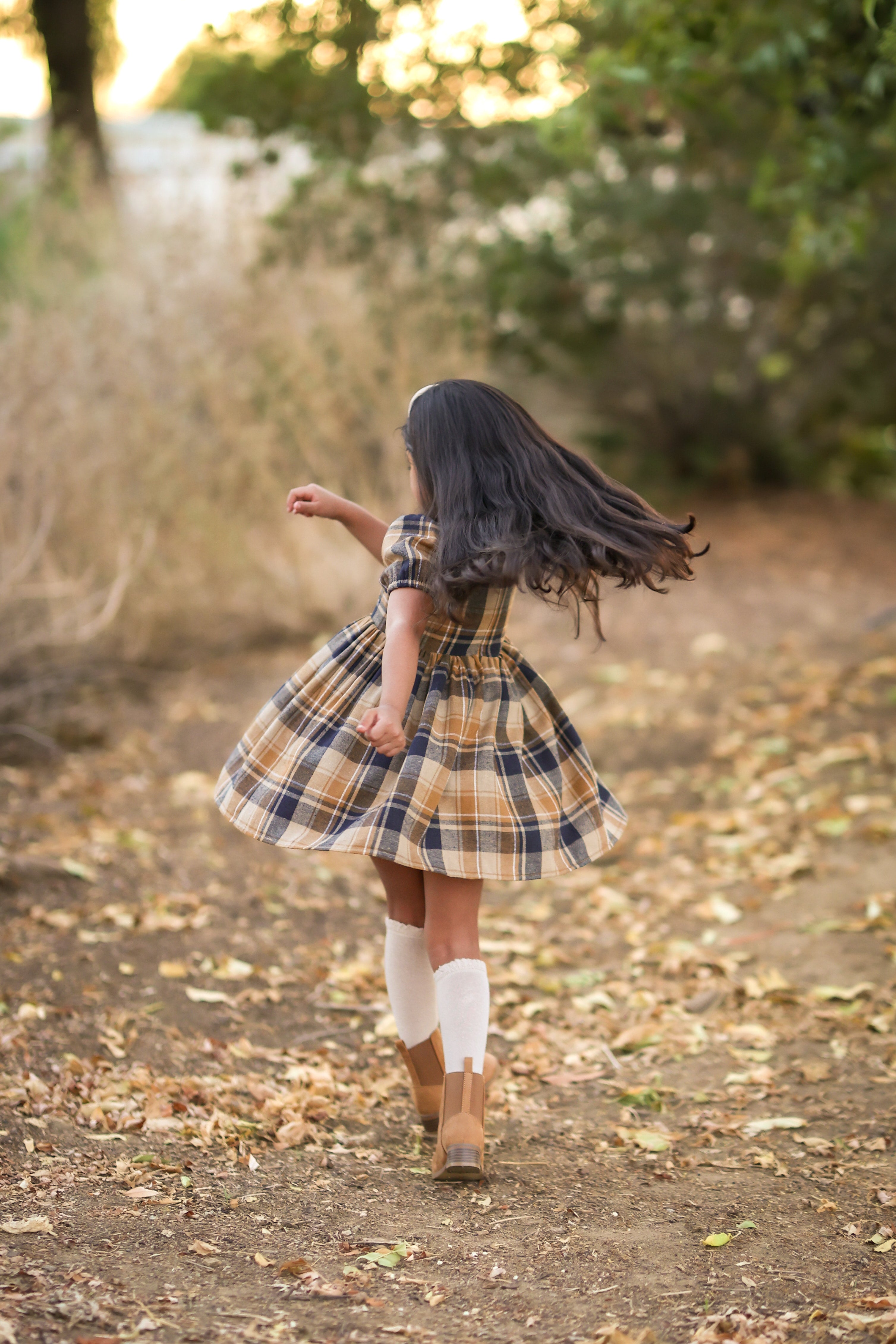 Thankful Plaid Dress