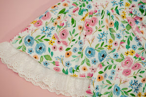 Eyelet Blooms Pinafore Dress *Ready to Ship!*