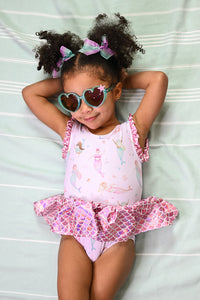 Make Waves Mermaid Skirted One Piece Swim *Ready to Ship*
