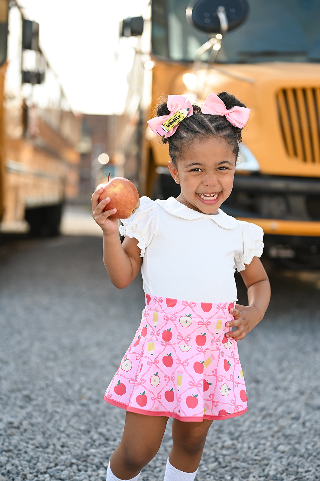 Recess & Ribbons Apple Skort