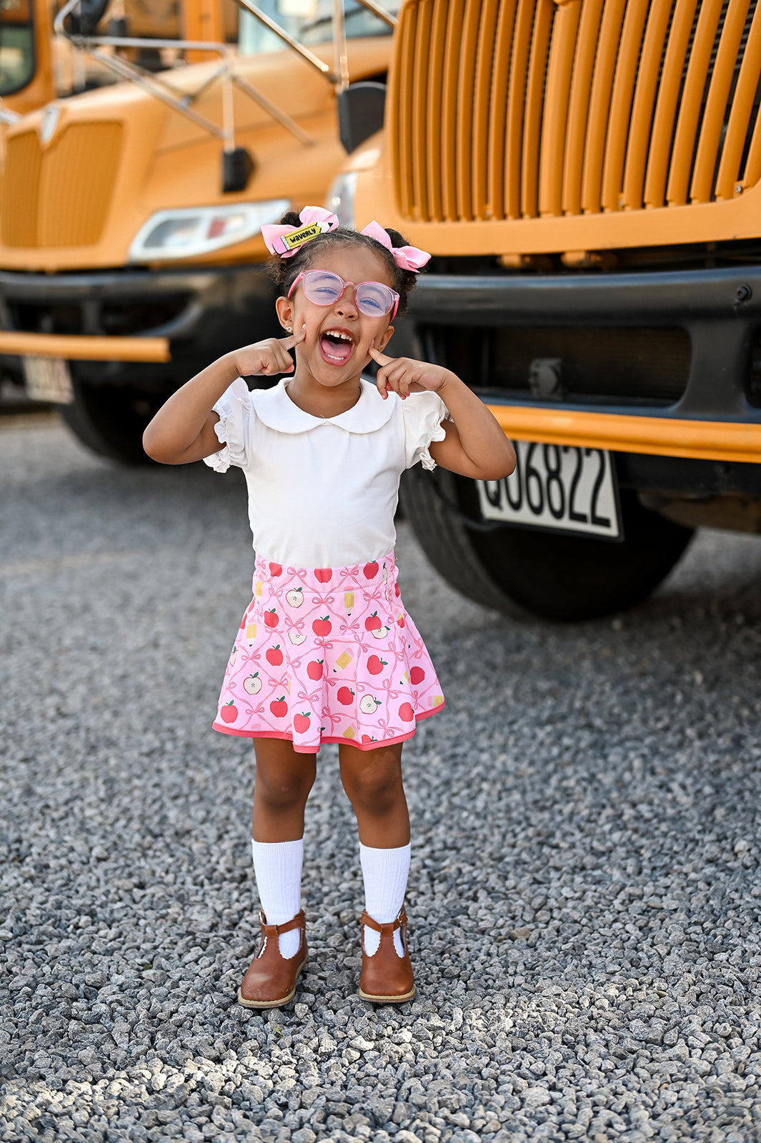 Recess & Ribbons Apple Skort