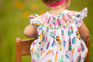 “Preschool Prep” Smocked Bubble