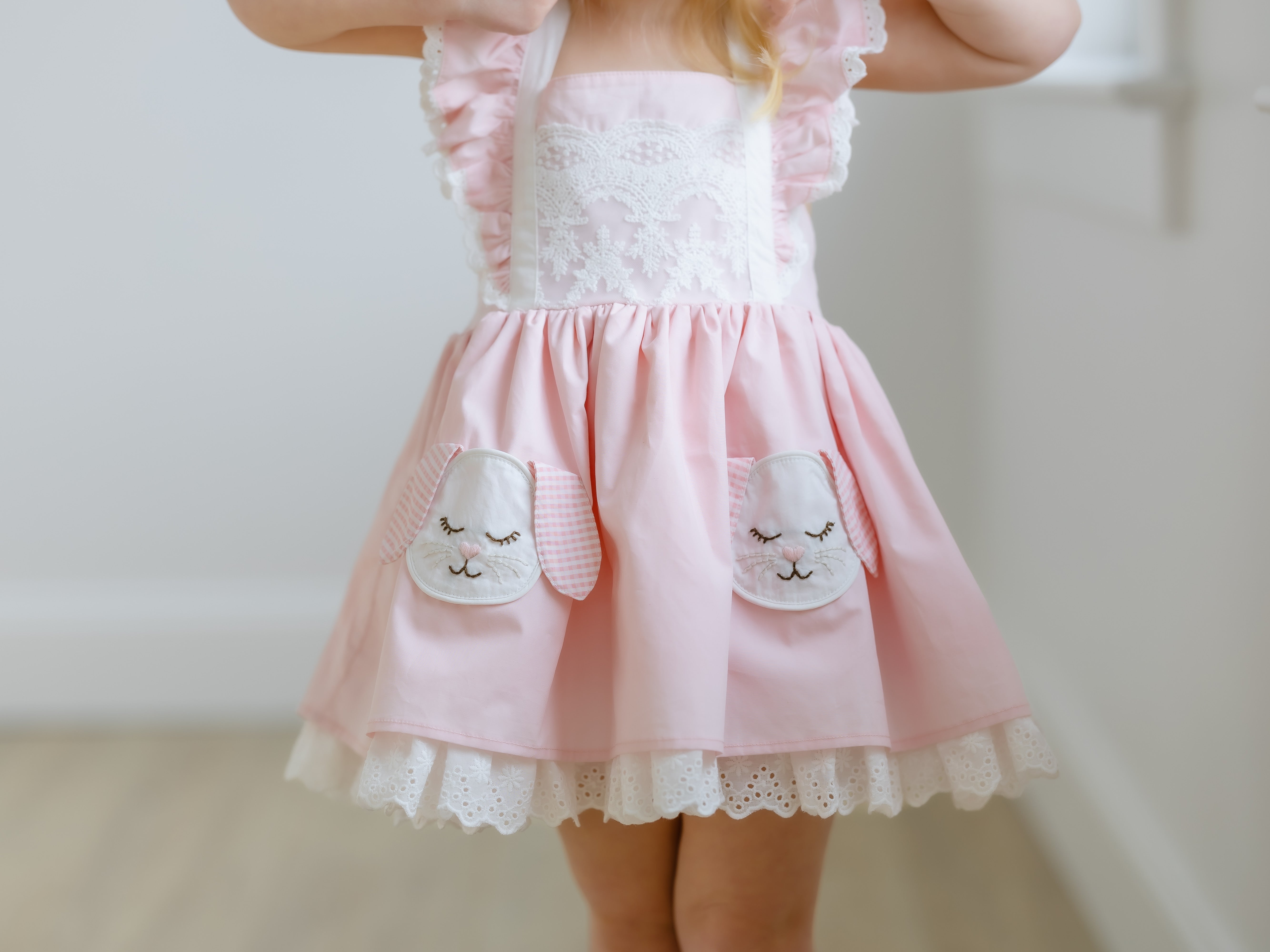 Bunny Hop Dress with Bloomers *Shipping Early February*