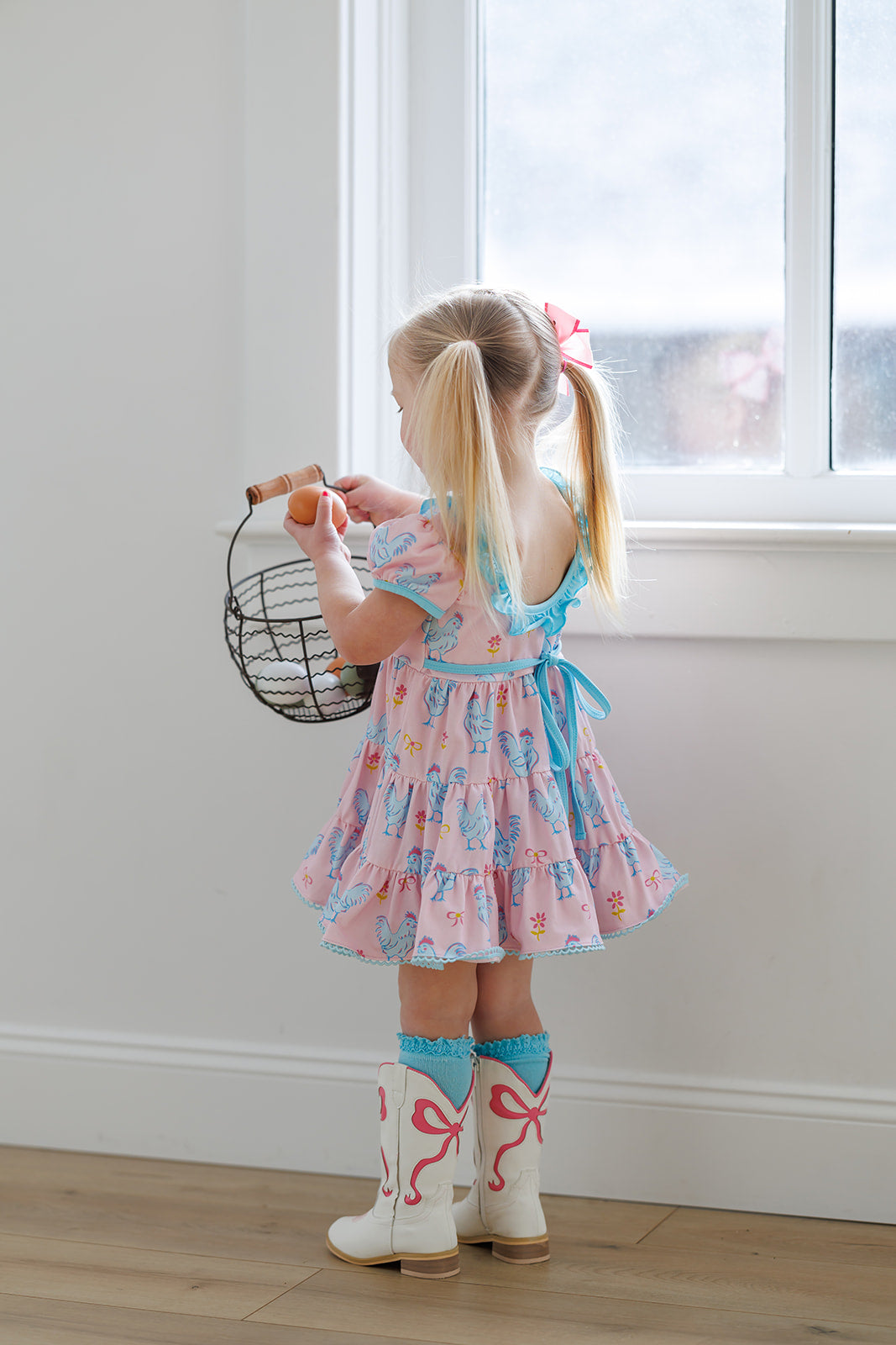 Flock Fancy Chicken Twirl Dress *Ready to Ship!*