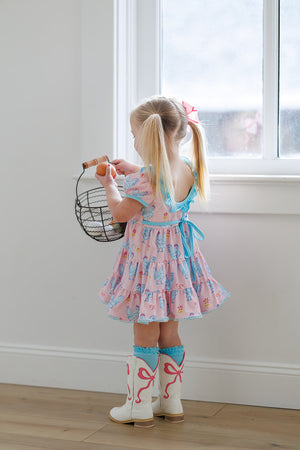 Flock Fancy Chicken Twirl Dress *Ready to Ship!*