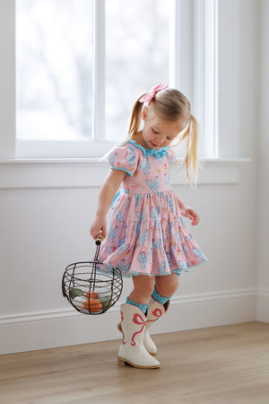 Flock Fancy Chicken Twirl Dress *Ready to Ship!*