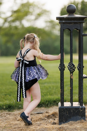 Midnight Mischief Cat Romper *Limited Pre-Order Ships Late July*
