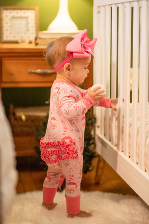 Pink Santa Layette