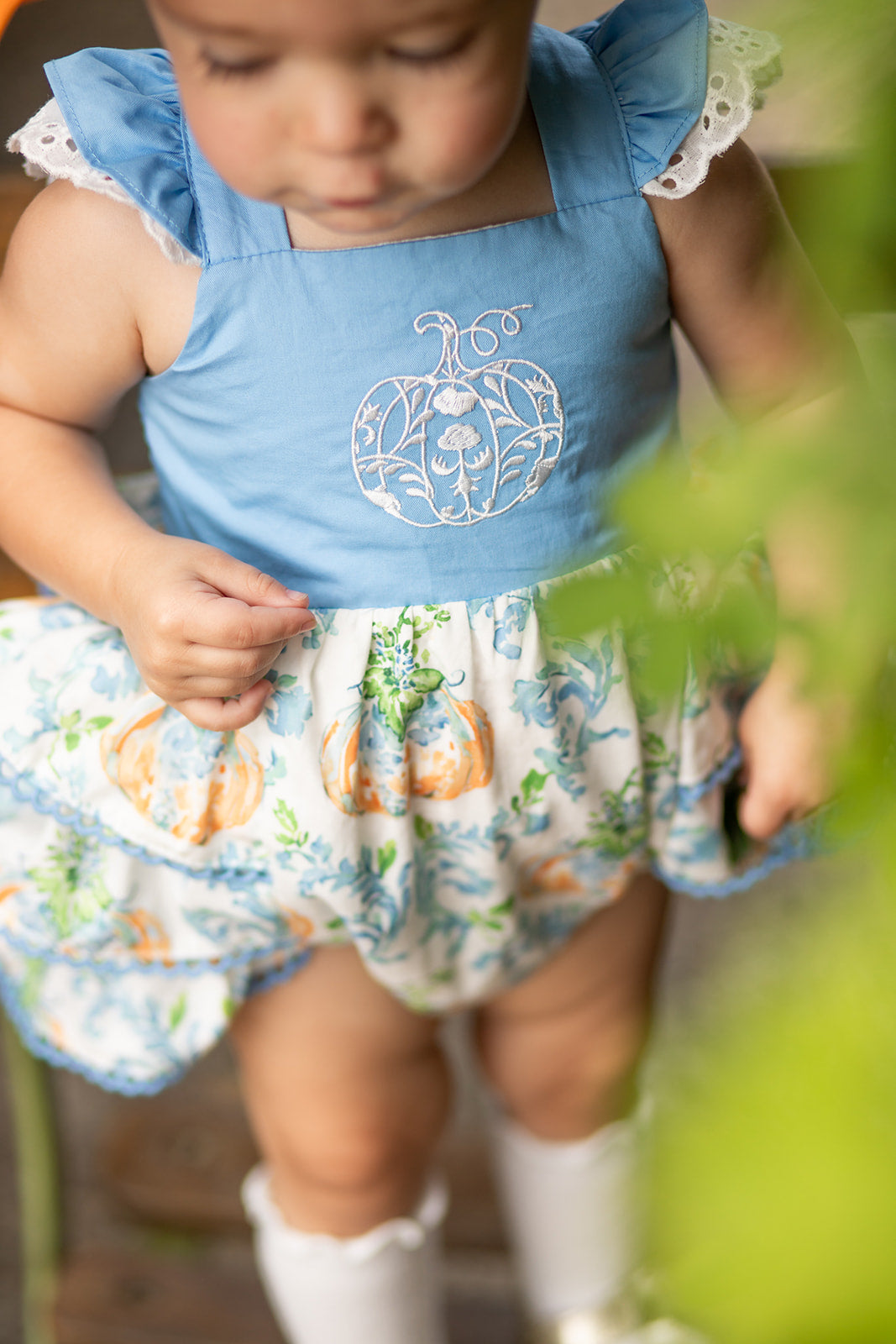 Autumn in Bloom Romper *In Stock!*