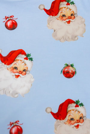 Pink & Blue Jolly Santa Sweatshirt *Pre~Order*