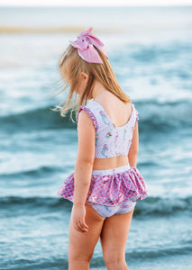 Make Waves Mermaid Skirted Two Piece Swim *Ready to Ship*
