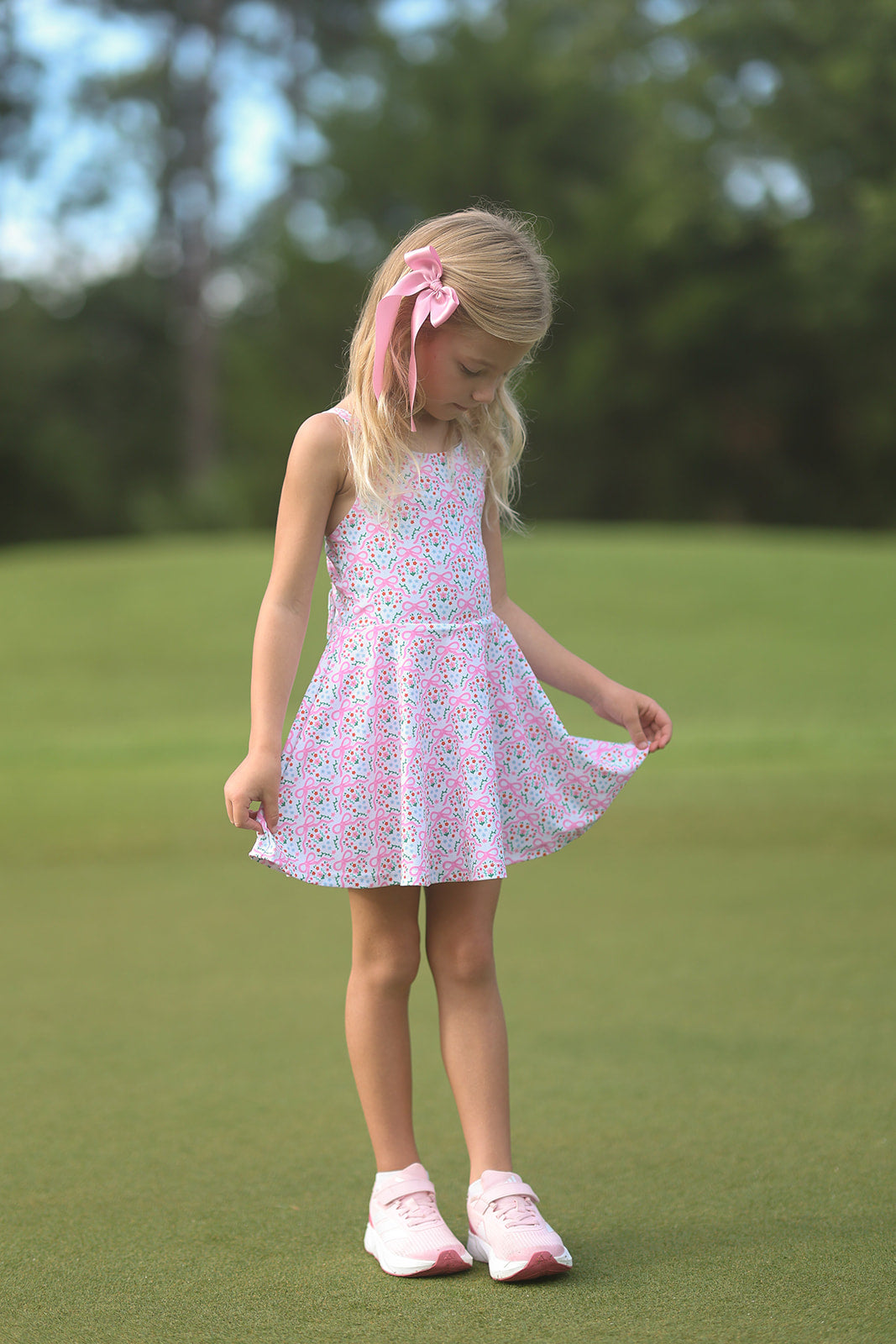 Bow & Go Athletic Dress