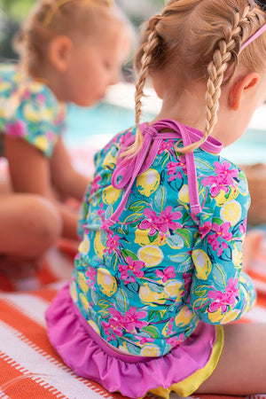 Citrus Splash Rashguard Set *Ready to Ship*