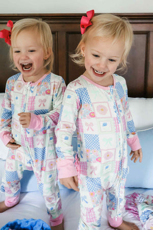 Patchwork Bamboo Layette *In Stock*