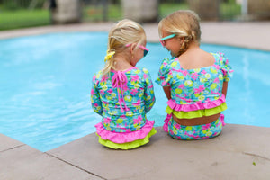 Citrus Splash Rashguard Set *Ready to Ship*