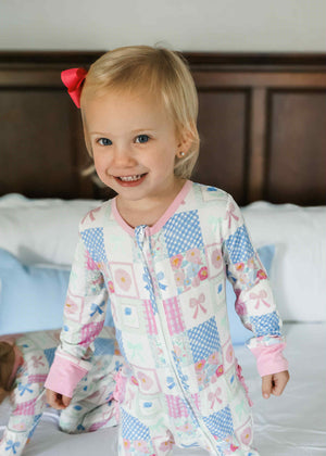 Patchwork Bamboo Layette *In Stock*