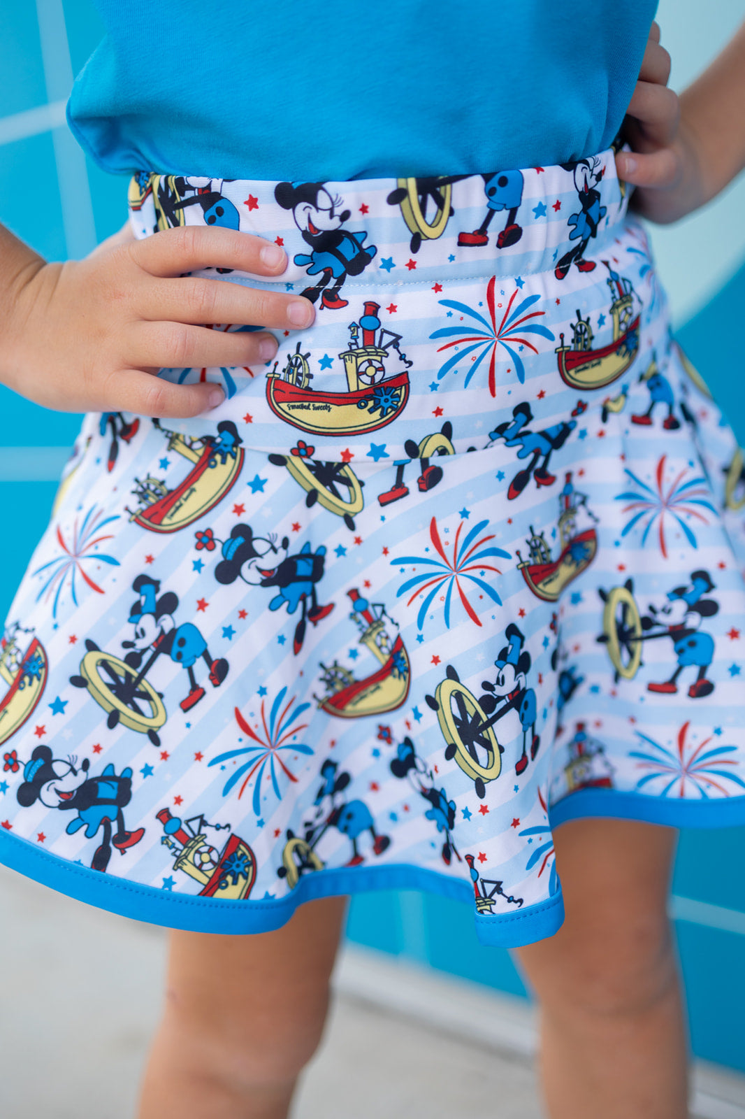 Steamboat Willie Skort