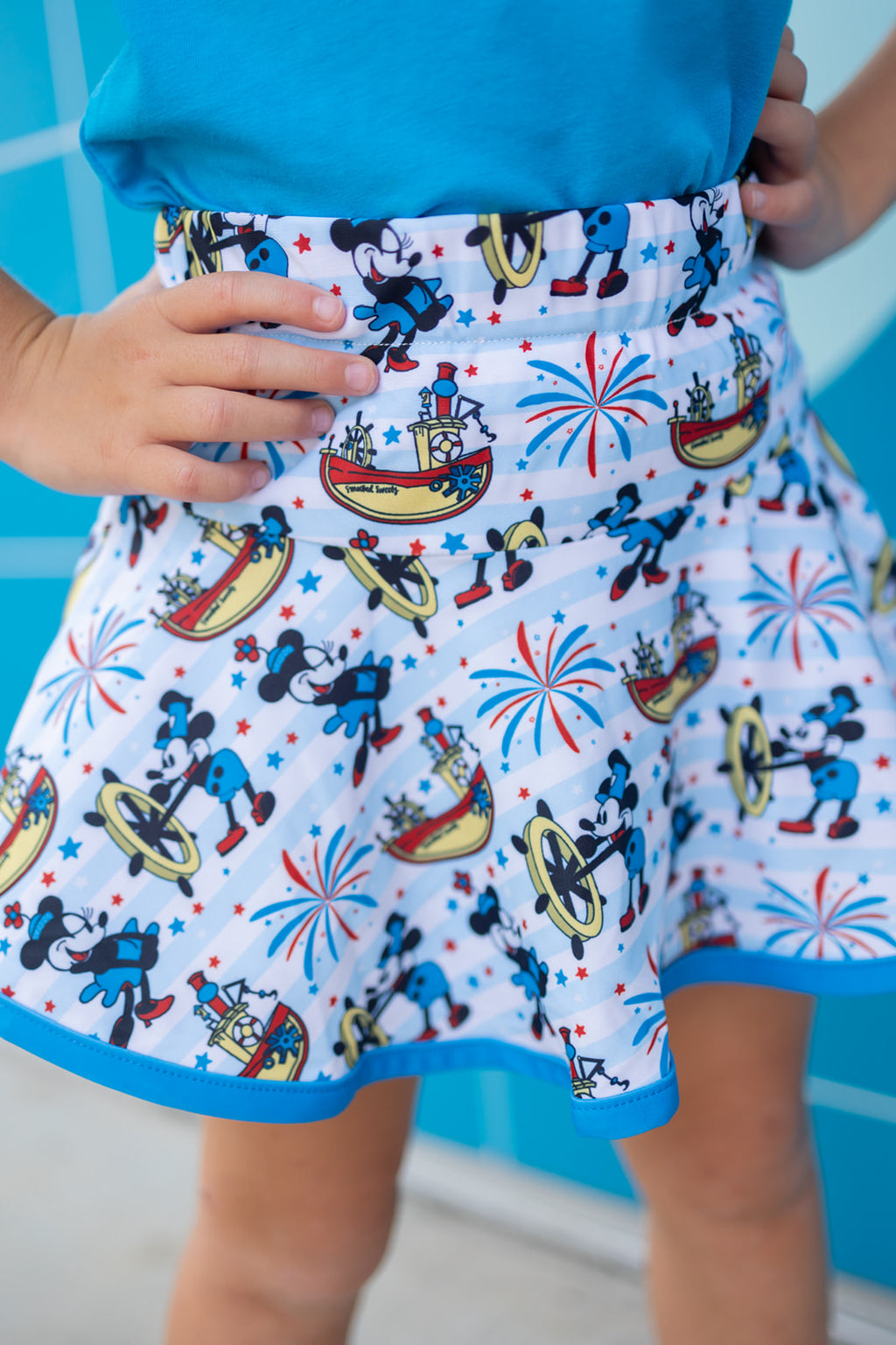 Steamboat Willie Skort
