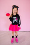 Glam Bones 💖 Sequin Sparkle Skeleton Tulle Dress