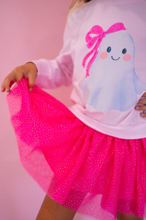 Glam Ghost 💖 Sequin Tulle Twirl Dress