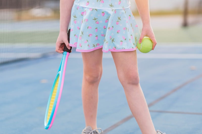 Strawberry Athletic Playground Skort *Shorts Attached*